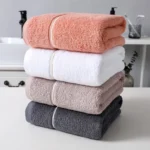Organic Cotton Bath Towel Sets Custom Logo